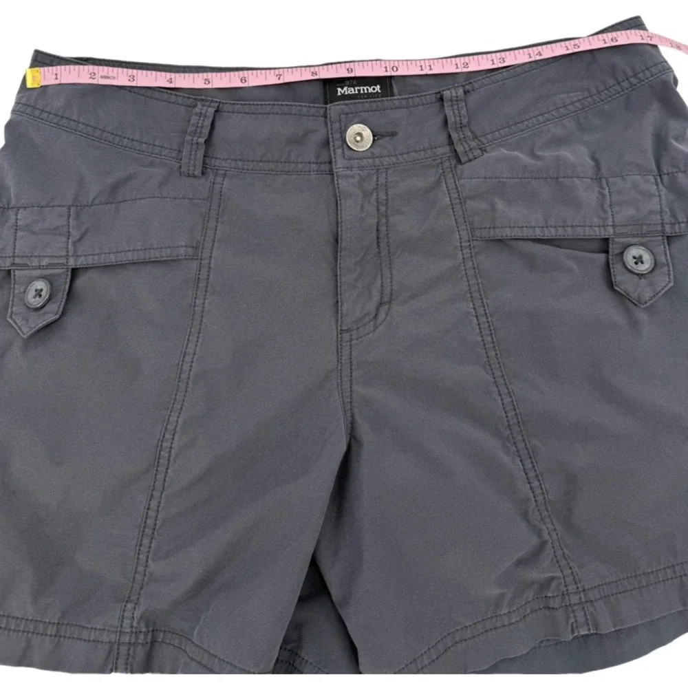 MARMOT Size 12 Cargo Chino Shorts Gray Hiking Outdoor Utility Gorpcore Trail XL